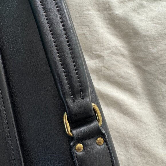 Vintage Coach 5180 Navy Leather Briefcase - Picture 14 of 14